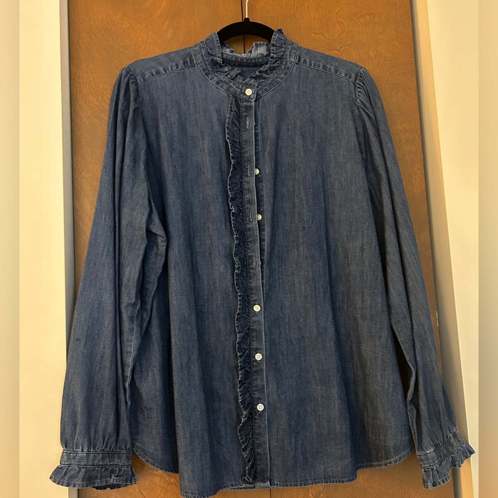 Women’s Loft Denim Blouse